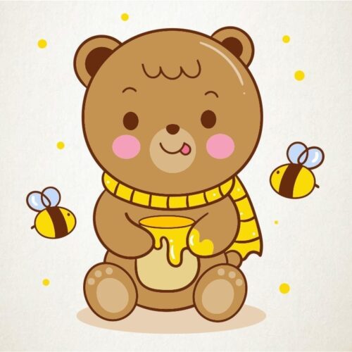 Lindo oso de peluche Lindo oso de peluche