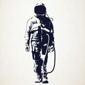 Astronauta Banksy
