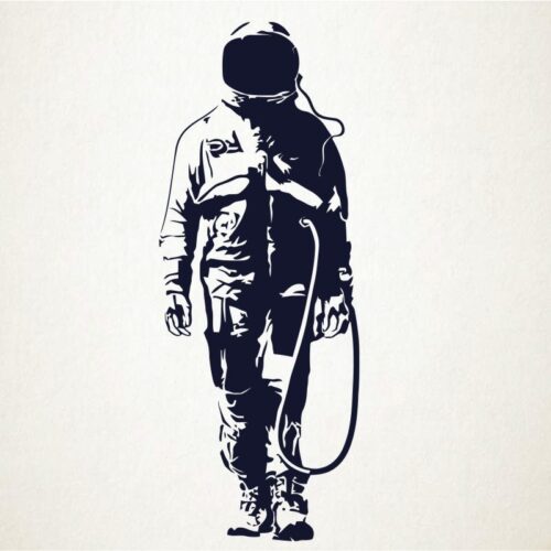 Astronauta Banksy