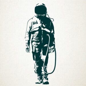 Astronauta Banksy